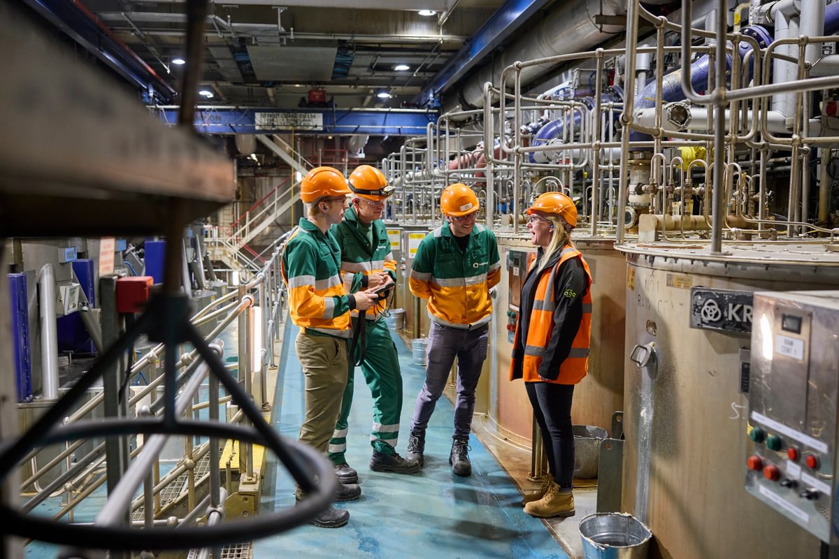 British Sugar colleagues at our factory in Wissington, UK
